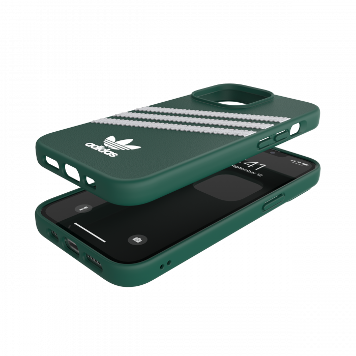 Adidas 3-Stripes Snap Case for iPhone 13 Pro (Collegiate Green)