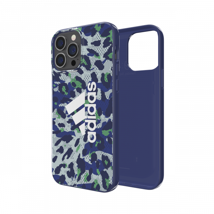 Adidas Graphic Snap Case for iPhone 13 Pro Max (Leopard BoldBlue/Mint)