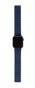 Decoded Silicone Traction Lite Strap Apple Watch 41/40/38mm (Navy Peony)