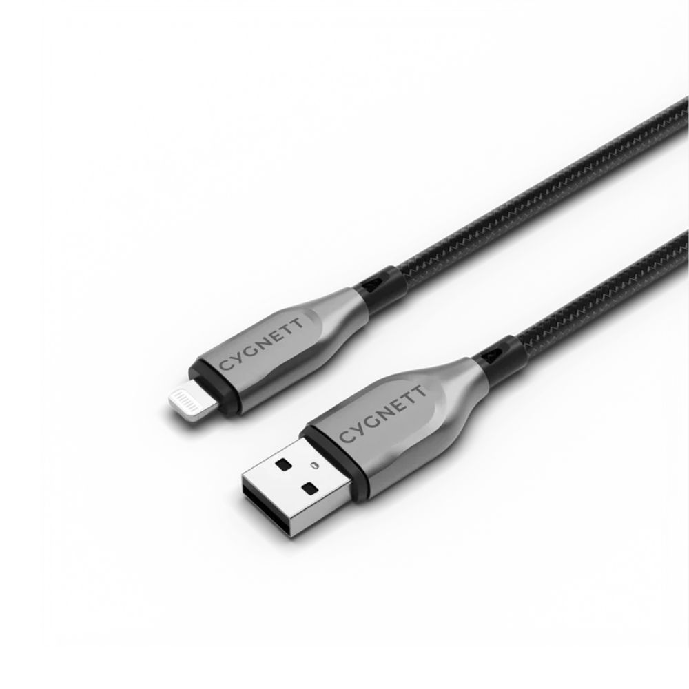 Cygnett Armoured Lightning To USB-A 50cm (Black)