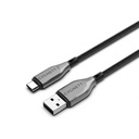 Cygnett Armoured USB-C To USB-A (USB 2.0) 2M (Black)