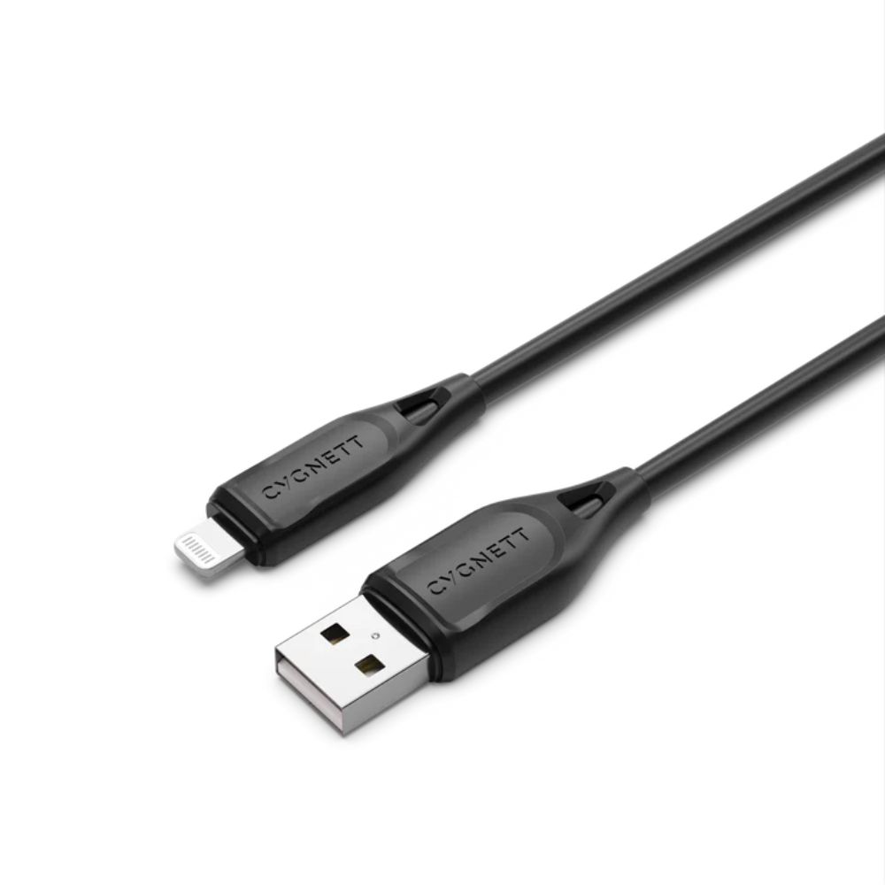Cygnett Essentials Lightning To USB-A 1M (Black)