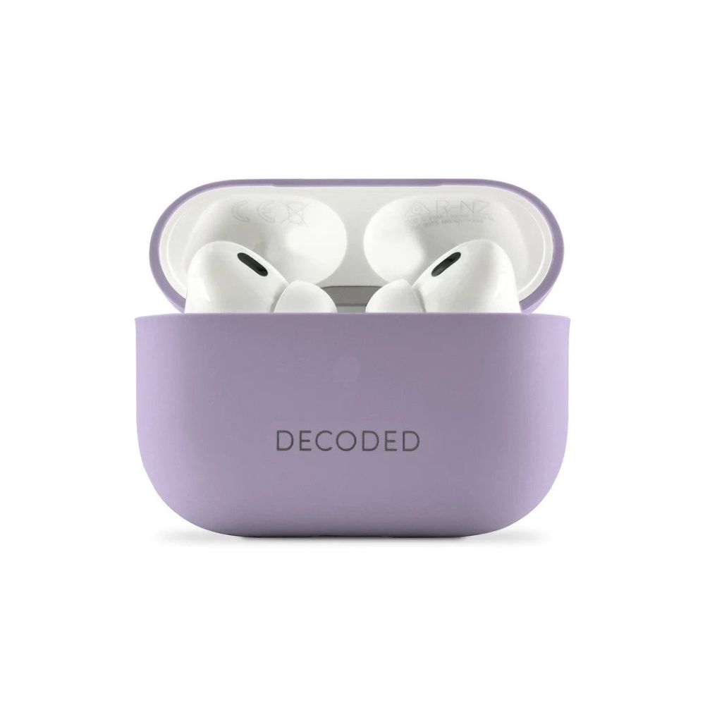 [D23APP2C1SLR] Decoded Silicone Case Airpods Pro 1 & 2 (Lavander)