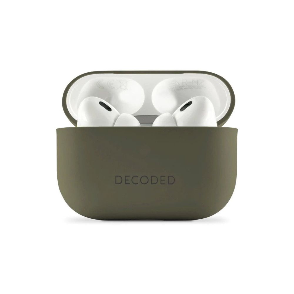 [D23APP2C1SOE] Decoded Silicone Case Airpods Pro 1 & 2 (Olive)