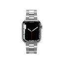 Casetify Stainless Steel 3-Link Band for Apple Watch 42/44/45mm (Silver)