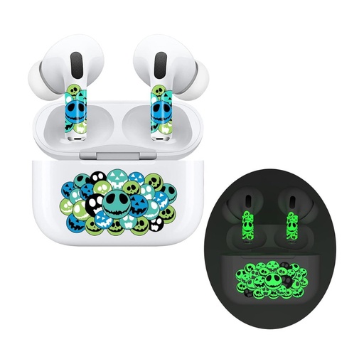 [6976358021742] RockMax Skin for Airpods Pro and case (Skull)