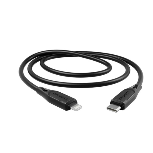 [CY4697PCCCL] Cygnett Essentials Lightning To USB-C 2M (Black)