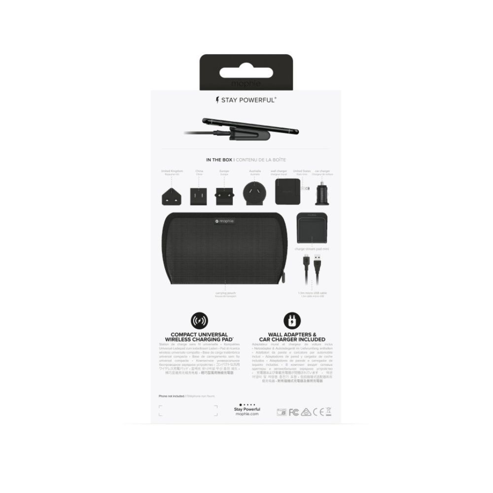 Mophie Universal Wireless Charge Stream Travel Kit
