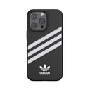 Adidas 3-Stripes Snap Case Case for iPhone 13 Pro (Black/White)