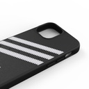 Adidas 3-Stripes Snap Case Case for iPhone 13 Pro (Black/White)