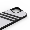 Adidas 3-Stripes Snap Case Case for iPhone 13 Pro (White/Black)