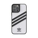 Adidas 3-Stripes Snap Case Case for iPhone 13 Pro Max (White/Black)