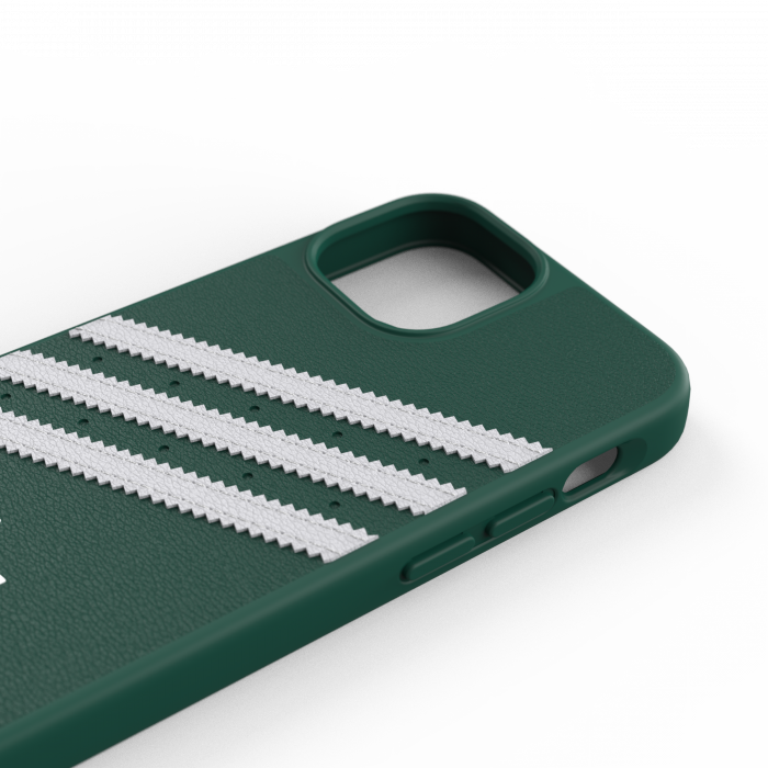 Adidas 3-Stripes Snap Case Case for iPhone 13 mini (Collegiate Green)