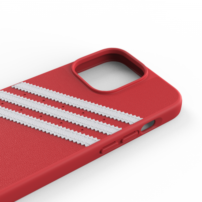 Adidas 3-Stripes Snap Case Case for iPhone 13 Pro (Scarlet)