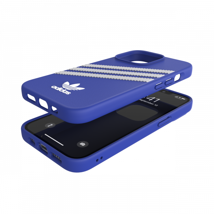 Adidas 3-Stripes Snap Case Case for iPhone 13 Pro (Collegiate Royal)