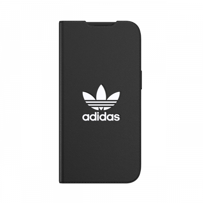 Adidas Trefoil Booklet Case for iPhone 13 Pro (Black/White)