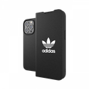 Adidas Trefoil Booklet Case for iPhone 13 Pro (Black/White)