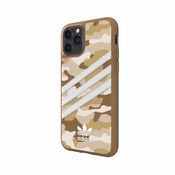 Adidas 3-Stripes Snap Case for iPhone 11 Pro (Raw Gold)