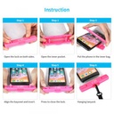 Seawag Mela Universal WaterProof Case for SmartPhone (Pink)