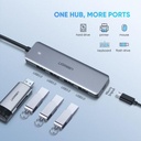 UGREEN 4 Ports USB C to USB 3.0 Hub