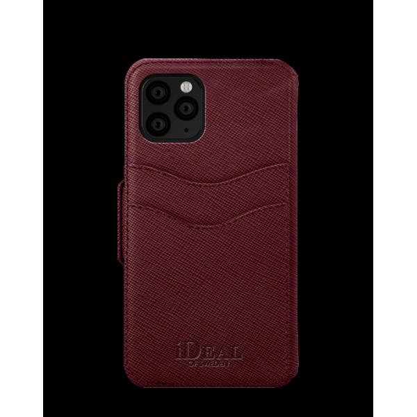 iDeal Of Sweden Wallet for iPhone 11 Pro (Saffiano Burgundy)