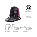 XD-Design Bobby Hero Small Anti-Theft BackPack (Red)