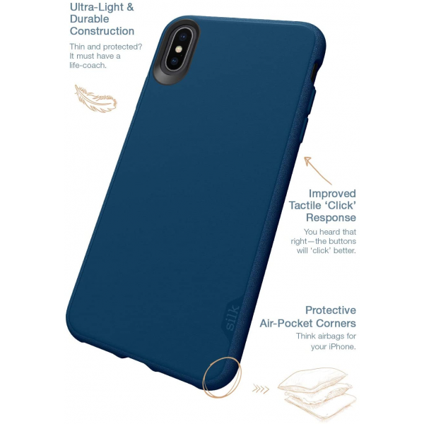 Silk Kung Fu Grip Slim Case for iPhoneXS Max