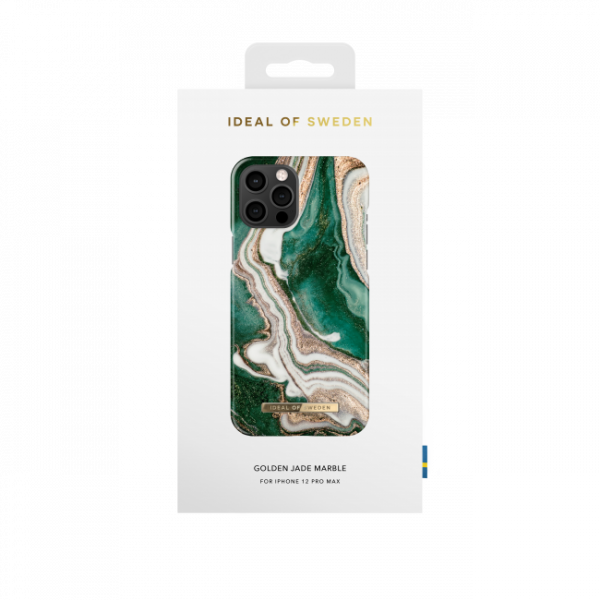 iDeal of Sweden for iPhone 12/12 Pro (Golden Jade Marble)