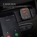 Roav SmartCharge FM Transmitter Car Kit F2