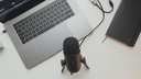 FIFINE Studio USB Mic with a Live Monitoring, Gain Controls, a Mute Button for Podcasting