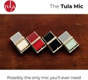 Tula Mic with 8GB Internal Memory, USB-C and 3.5mm Jack Support (Cream)