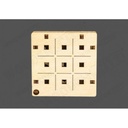 Wooden.City Wooden Figures Mini (Tic Tac Toe No. 1)