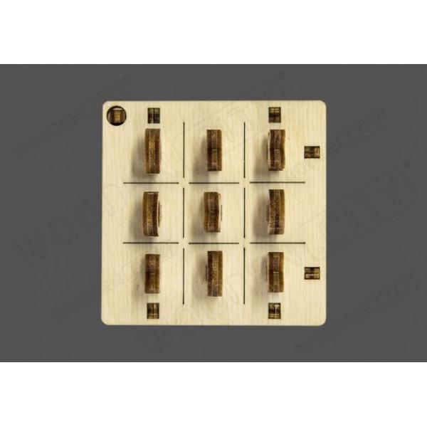 Wooden.City Wooden Figures Mini (Tic Tac Toe No. 1)