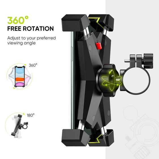 UGREEN Bike Mount Phone Holder (Black)