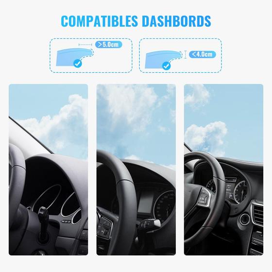 Ugreen Dashboard Phone Clip with Holder and Stand