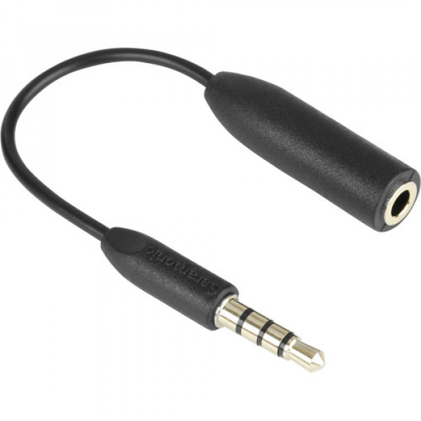 Saramonic 3.5mm Female TRS Microphone to 3.5mm Male Cable Adapter