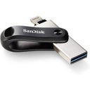 SanDisk iXpand Flash Drive Go 128GB USB A to Lightning