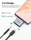 Ugreen USB-C to 3.5mm Audio Adapter with Power Supply