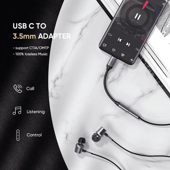 Ugreen USB C to Jack 3.5mm Audio Headphone Adapter