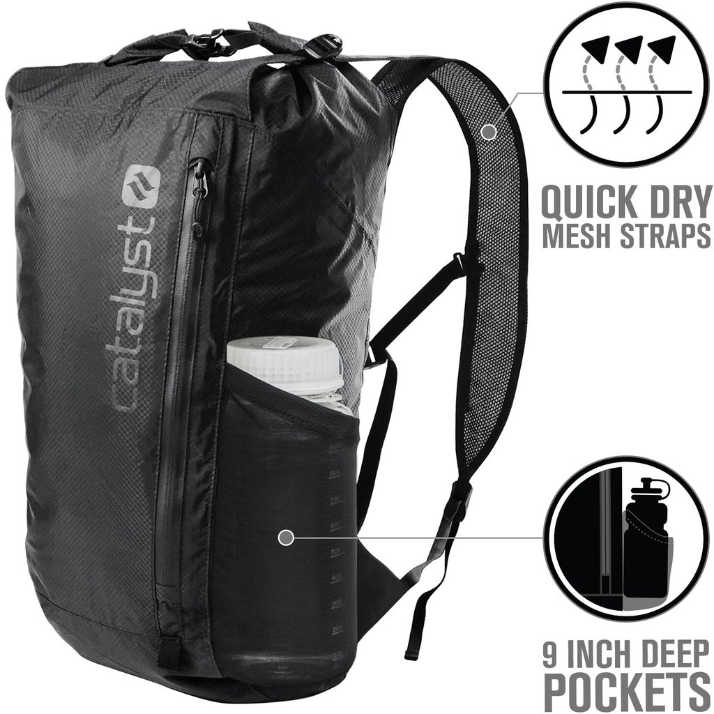 Catalyst Waterproof Backpack 20L (Stealth Black)