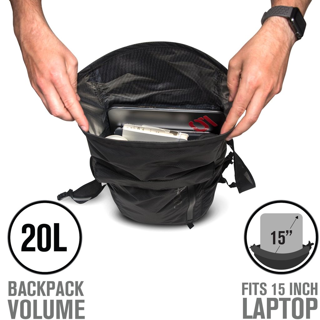 Catalyst Waterproof Backpack 20L (Stealth Black)