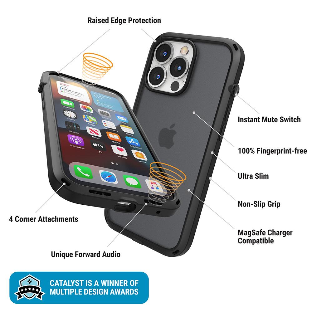 Catalyst® Influence for iPhone 13 Pro (Stealth Black)