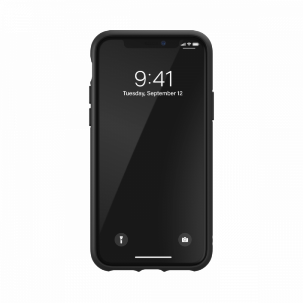 Adidas 3-Stripes Leather Snap for iPhone 11 Pro (Black)