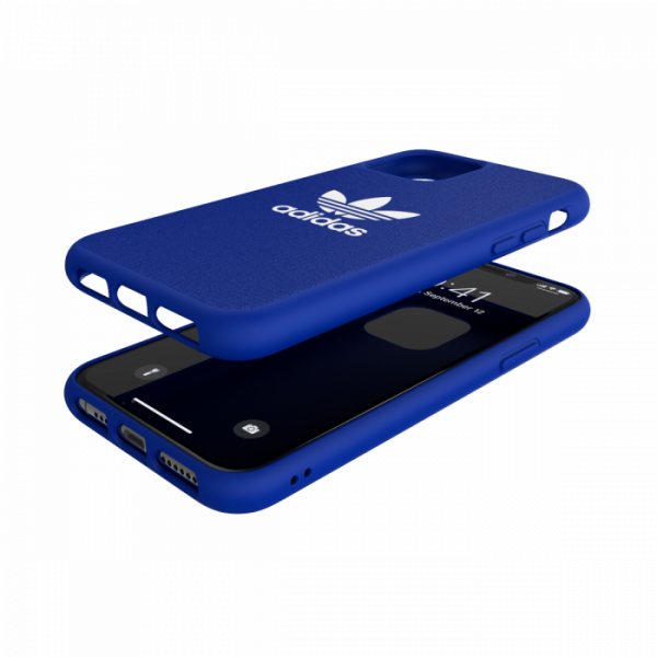 Adidas Trefoil Canvas Snap for iPhone 11 Pro (Blue)