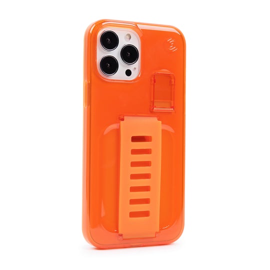 Grip2u Boost Case with Kickstand for iPhone 13 Pro Max (Orange)