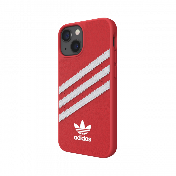 Adidas 3-Stripes Snap Case for iPhone 13 Mini (Scarlet)