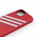 Adidas 3-Stripes Snap Case for iPhone 13 Mini (Scarlet)