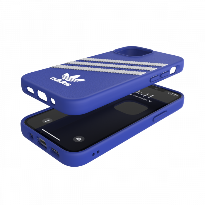 Adidas 3-Stripes Snap Case for iPhone 13 Mini (Collegiate Royal)