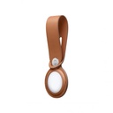 Apple AirTag Leather Loop (Saddle Brown)