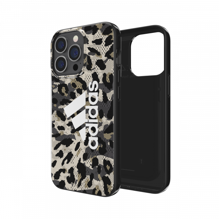 Adidas Graphic Snap Case for iPhone 13 Pro (Leopard Beige)